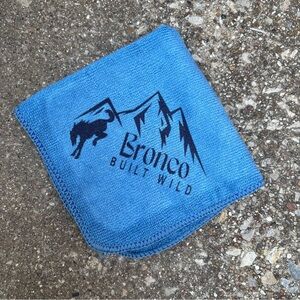 Bronco Built Wild Dull Blue Microfiber